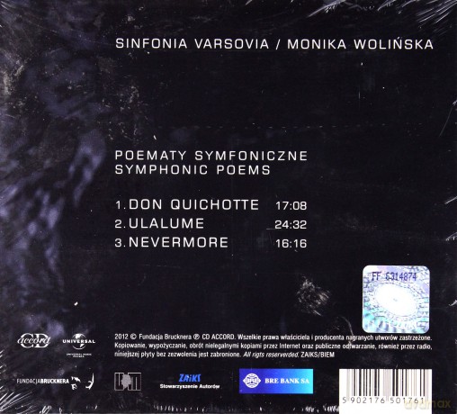 Sinfonia Varsovia: Eugeniusz Morawski (digipack) [CD]