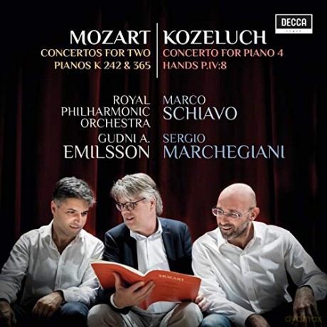 Schiavo/Marchegiani Mozart/Kozel: Concerti Per Due Pf. K242 [CD]