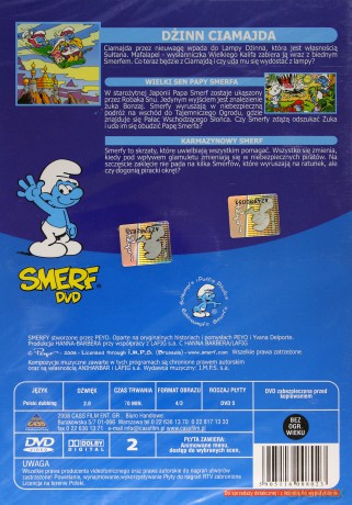Smerfy: Dżinn Ciamajda [DVD]