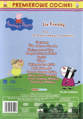 Świnka Peppa: Lis Freddy [DVD]