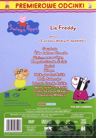 Świnka Peppa: Lis Freddy [DVD]