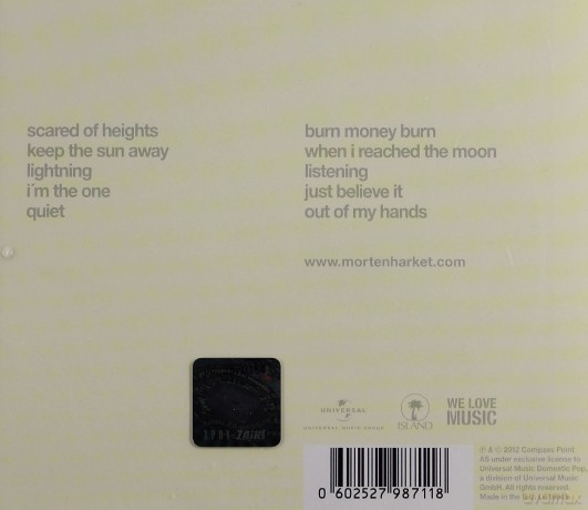 Morton Harket: Out Of My Hands CD]