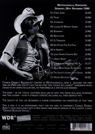 Charlie Daniels Band: Live At Rockpalast (digipack) [DVD]