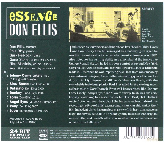 Don Ellis: Essence [CD]