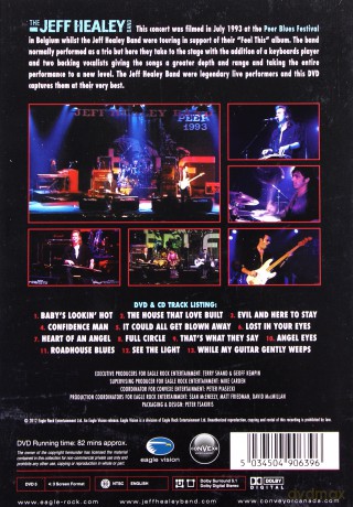 The Jeff Healey Band:  Live In Belgium [DVD]+[CD]
