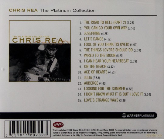 Chris Rea: The Platinum Collection [CD]