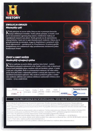 Kosmos - Tajemnice Wszechświata 40: Ewolucja gwiazd [DVD]