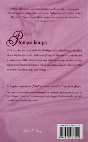 Romans historyczny 82: Płonąca lampa - Amanda Quick [książka]