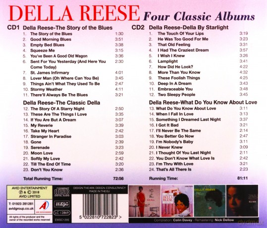 Della Reese: Four Classic Albums [2CD]
