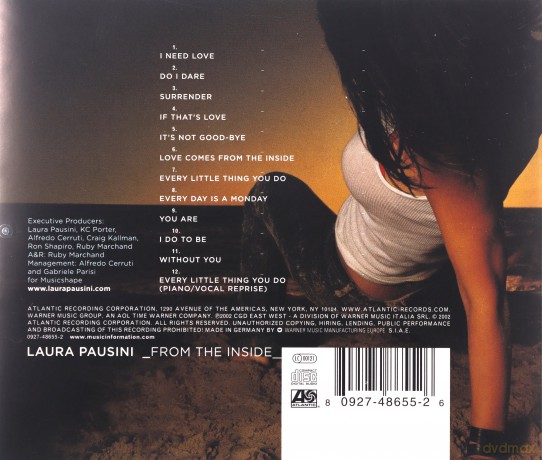 Laura Pausini: From the Inside [CD]