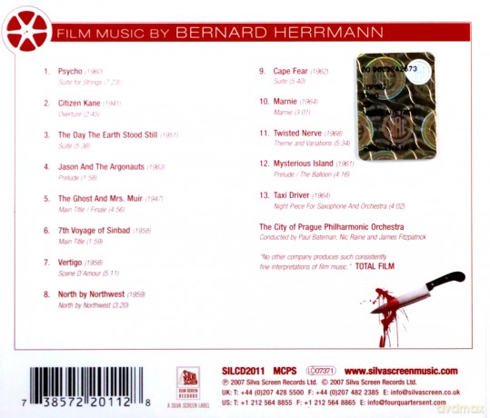 Bernard Herrmann: Hermann - Film Music [CD]