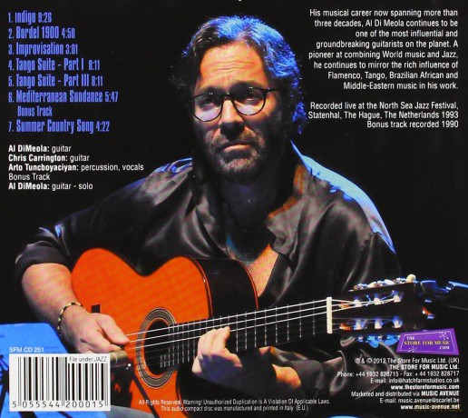 Al Di Meola: Live At The North Sea Jazz Festival (digipack) [CD]