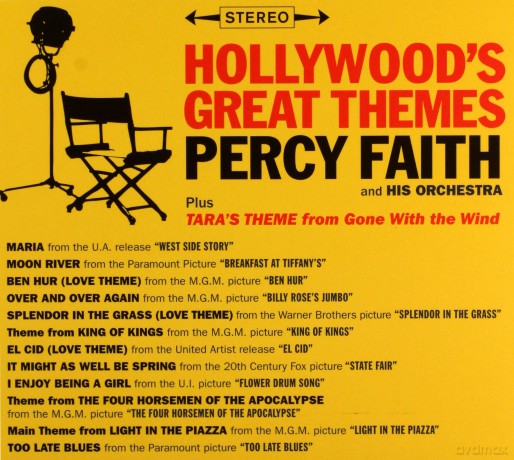 Percy Faith: Hollywood's Great Themes + Tara's Theme [CD]