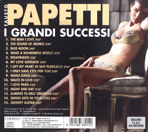 Papetti Fausto: I Grandi Successi [CD]