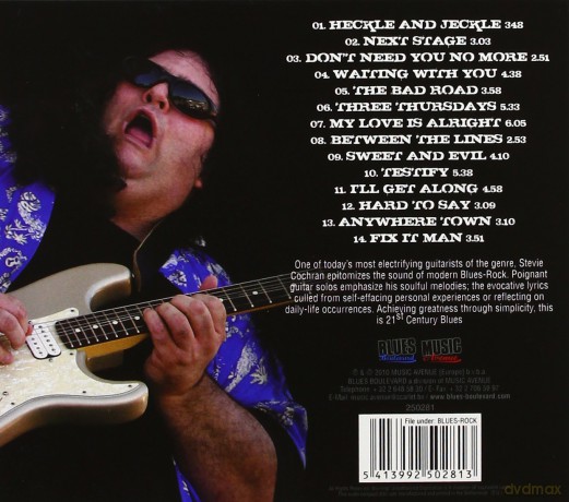 Stevie Cochran: The Next Stage  (digipack) [CD]