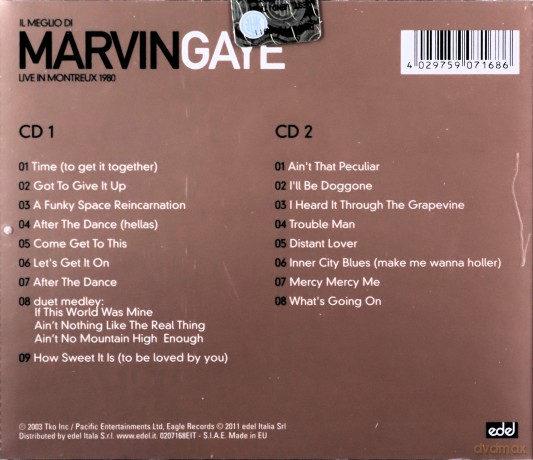Marvin Gaye: Il Meglio Di Marvin Gaye [2CD]