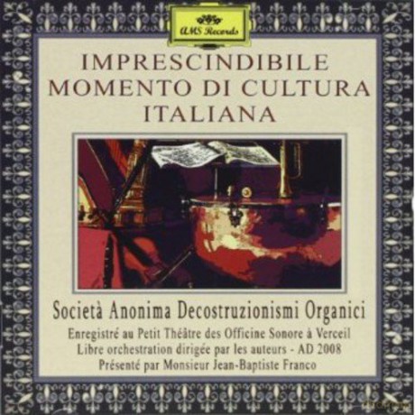 Sado: Imprescindibile Momento Di Cultura Italiana [CD]