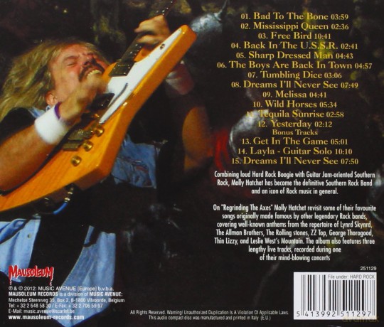 Molly Hatchet: Regrinding The Axes (digipack) [CD]