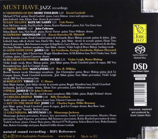 Jazz Recordings (Sacd) [CD]