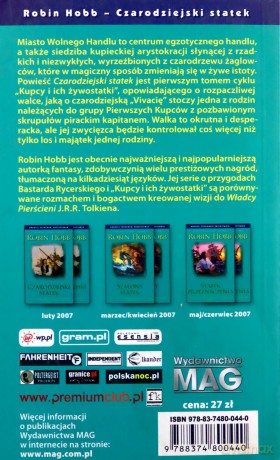 Czarodziejski Statek Tom I Trylogii Kupcy I Ich Żywostatki Cz.1 - Opracowanie Zbiorowe [KSIĄŻKA]