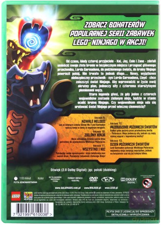 LEGO Ninjago Rok węży część 3 [DVD]