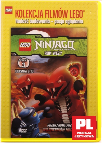 LEGO Ninjago Rok węży część 3 [DVD]