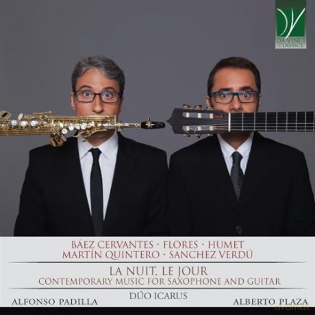 Duo Icarus: La Nuit, Le Jour - Contemporary Music For'saxophone And Guitar [CD]