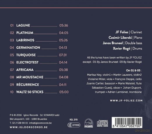 Jf Foliez's Playground: Lagune [CD]