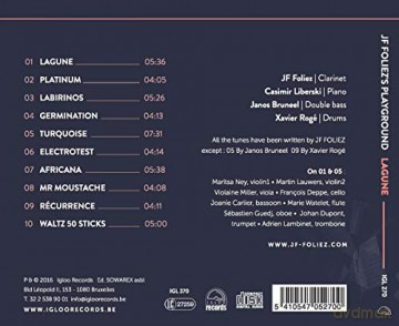 Jf Foliez's Playground: Lagune [CD]