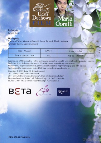 Maria Goretti [DVD]+[KSIĄŻKA]