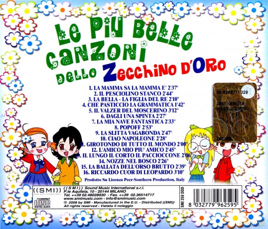 Vari-Le Piu Belle Canzoni Dello Zecchino d'oro: Le Piu Belle Canzoni Dello Zecchino D'Oro [CD]