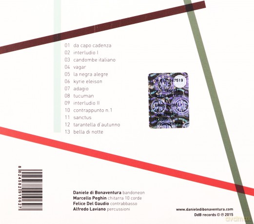 Daniele Di Bonaventura: Live [CD]