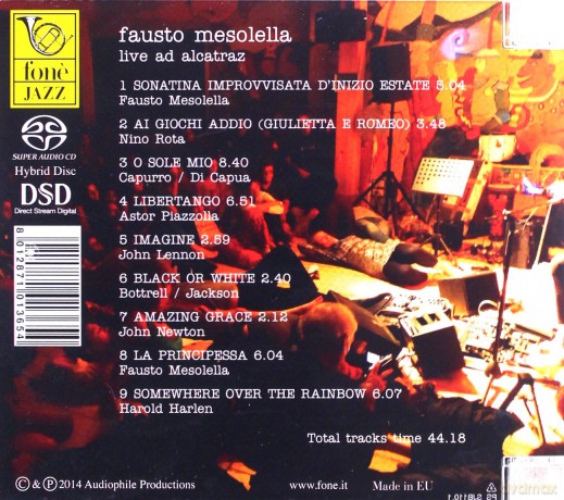 Fausto Mesolella: Live Ad Alcatraz (Sacd) [CD]