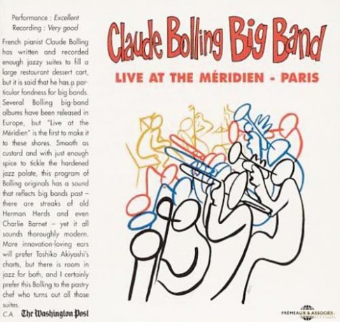 Claude Bolling Big Band: Live At Meridien Paris [CD]