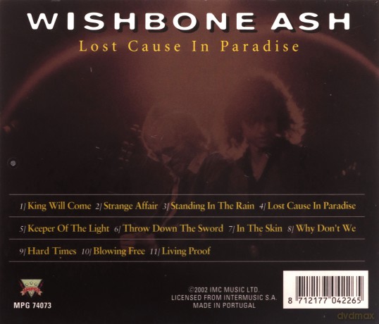 Wishbone Ash: Lost Cause In Paradise [CD]