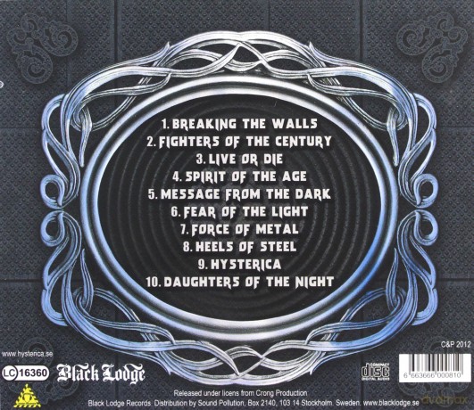 Hysterica: The Art Of Metal  [CD]
