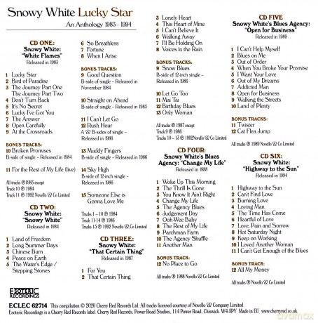 Snowy White: Lucky Star-An Anthology 1983-1994 [6CD]