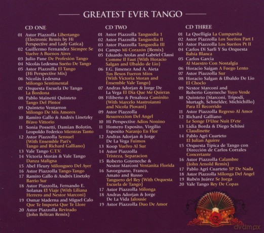 Greatest Ever Tango [3CD]