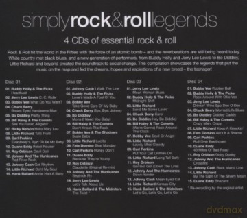 Simply Rock N Roll Legends  [4CD]