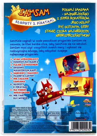 SamSam: Kłopoty z piratami [DVD]