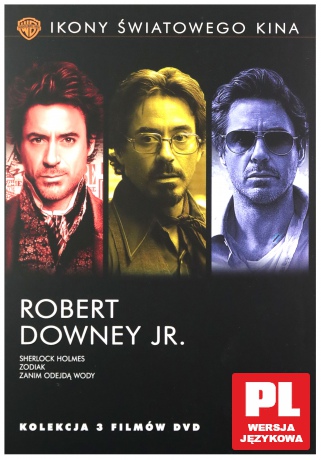 Robert Downey Jr.: Zodiak / Sherlock Holmes / Zanim odejdą wody [4DVD]