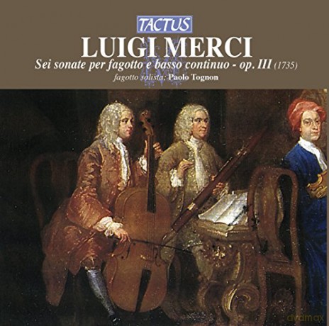 Paolo Tognon: Merci: 6 Sonatas for Bassoon [CD]