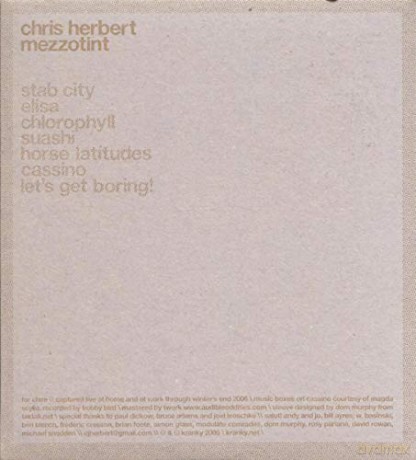 Chris Herbert: Mezzotint [CD]