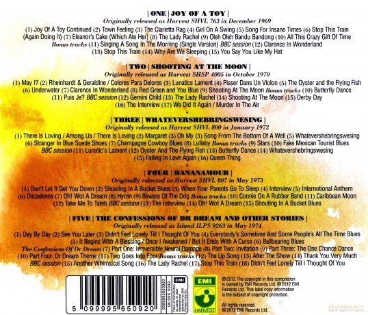 Kevin Ayers: The Harvest Years 1969-1974 [5CD]