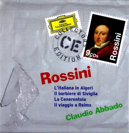 Claudio Abbado: Rossini:Il Barbiere,Cenerentola,L'italiana In Algeri (Collectors Edition) [BOX] [9CD]