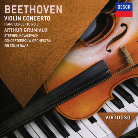 Arthur Grumiaux: Beethoven:Violin Conc, Piano Conc 3 (Virtuoso) [CD]