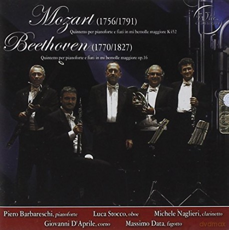 Piero Barbareschi: Mozart K452/Beethoven 16 [CD]