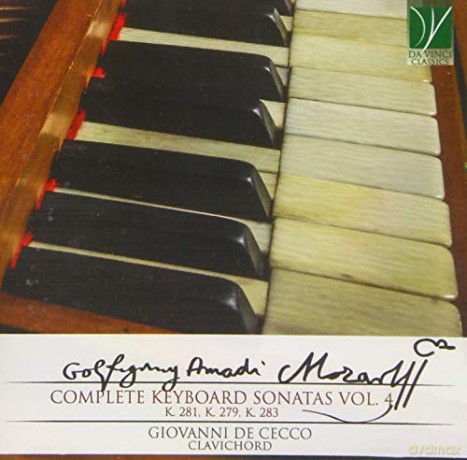 De Cecco Giovanni: Mozart: Complete Keyboard Sonatas Vol. 4 [CD]