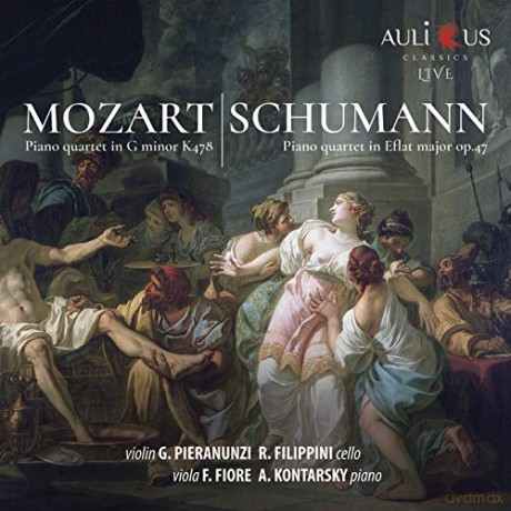 Pieranunzi, Gabriele / Filippini, Rocco / Fiore, Francesco / Kontarsky, Alfons: Mozart: Piano Quartet In G Minor K478 / Schumann: Piano Quartet In E Flat Major [CD]