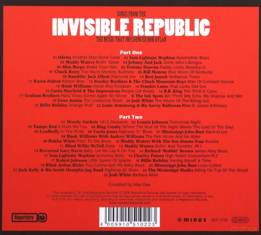 Music Influenced B.Dylan [2CD]